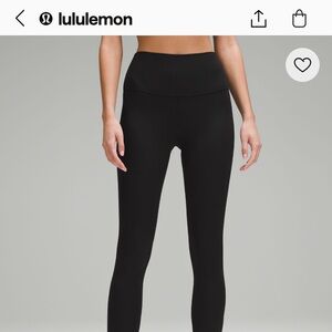 LULULEMON ALIGN RIBBED HIGH RISE PANT 28” size 10